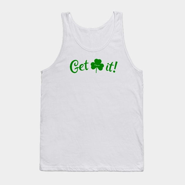 Get Clover It! (Green) Tank Top by Sunny Saturated